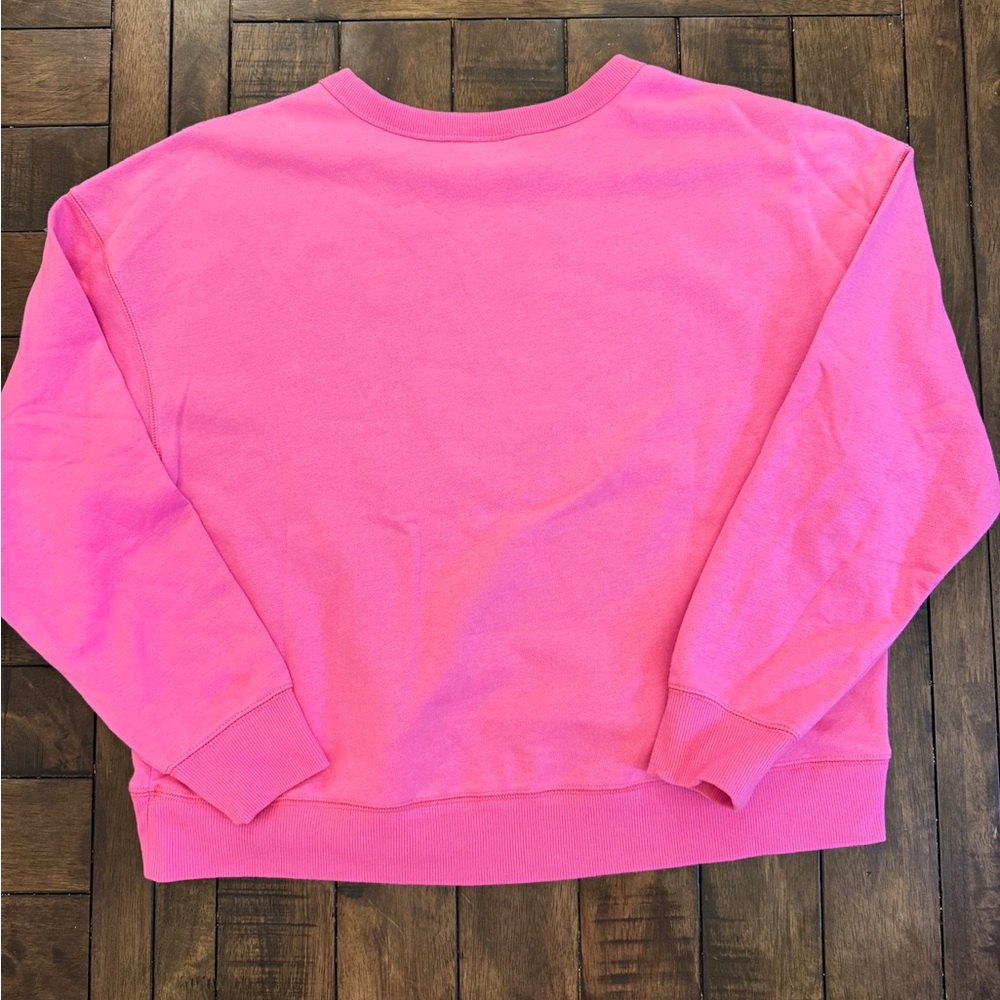 Wondershop Pink J'Adore Christmas Holiday Sweatshirt - Picture 2 of 3